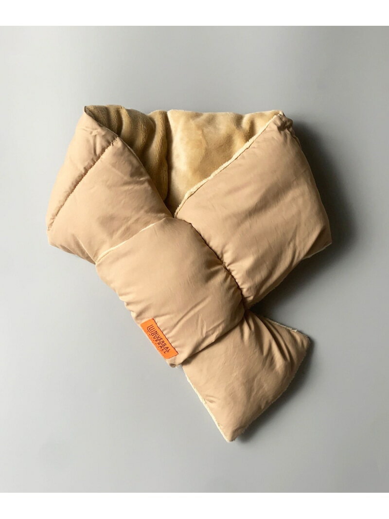 UNIVERSAL OVERALL UNIVERSAL OVERALL タフタ中綿マフラー オーサムコレクト ファッション雑貨 マフラ..