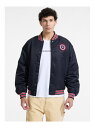 GUESS JEANS GUESS JEANS/(M)Varsity With Patch ゲス ジャケット・アウター スタジャン・スカジャン ホワイト ネイビー【送料無料】