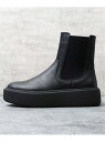 【SALE/55%OFF】glabella 超厚底 プラットフォーム スニーカーソール サイドゴアブーツ 厚底スニーカー エー.エム.エス. シューズ・靴 ブー...