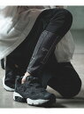 GLIMCLAP mp12257- Switching & logo design leggings レギンス カンビオ パンツ その他のパンツ ブラック【送料無料】
