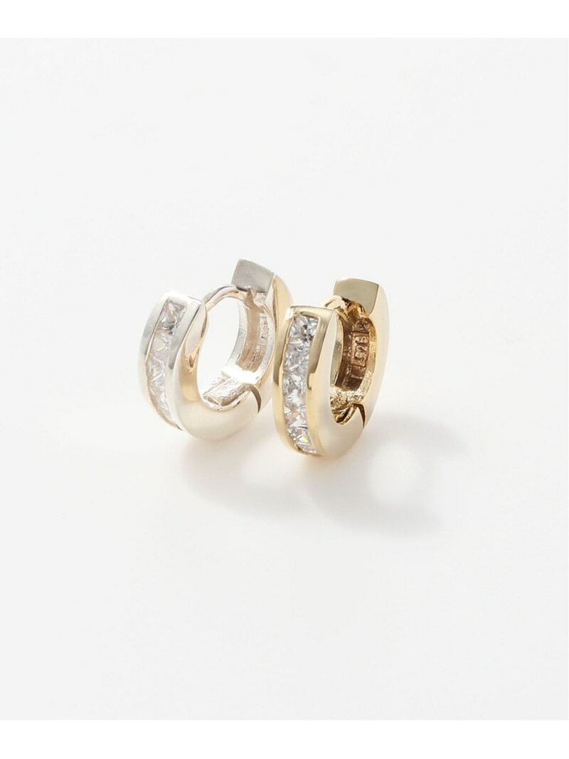 SCALABLANCHE SCALABLANCHE/(U)シルバー&ゴールドペアQzストーンピアス スカラ アクセサリー・腕時計 ピアス【送料無料】