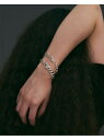 quip queint quip queint/chronicle mix bracelet フォブ アクセサリー・腕時計 ブレスレット・バングル シルバー【送料無料】(4)