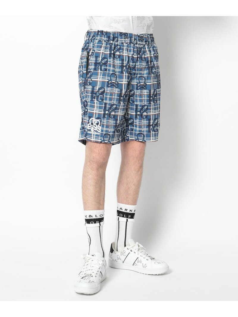MARK & LONA Back Spin Lined Shorts ｜ MEN マークアンドロナ パンツ その他のパンツ ブルー【送料無料】