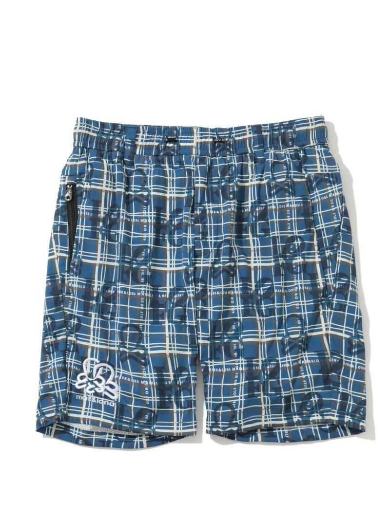 MARK & LONA Back Spin Lined Shorts ｜ MEN マークアンドロナ パンツ その他のパンツ ブルー【送料無料】