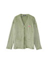 HYSTERIC GLAMOUR SEE NO EVILワッペン カーディガン ヒステリックグラマー トップス カーディガン グリーン ベージュ ブラック【送料無料】(4)