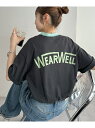 Discoat 【ユニセックス】WEARWELLリンガーTシャツ ディスコート トップス カットソー・Tシャツ グレー【送料無料】