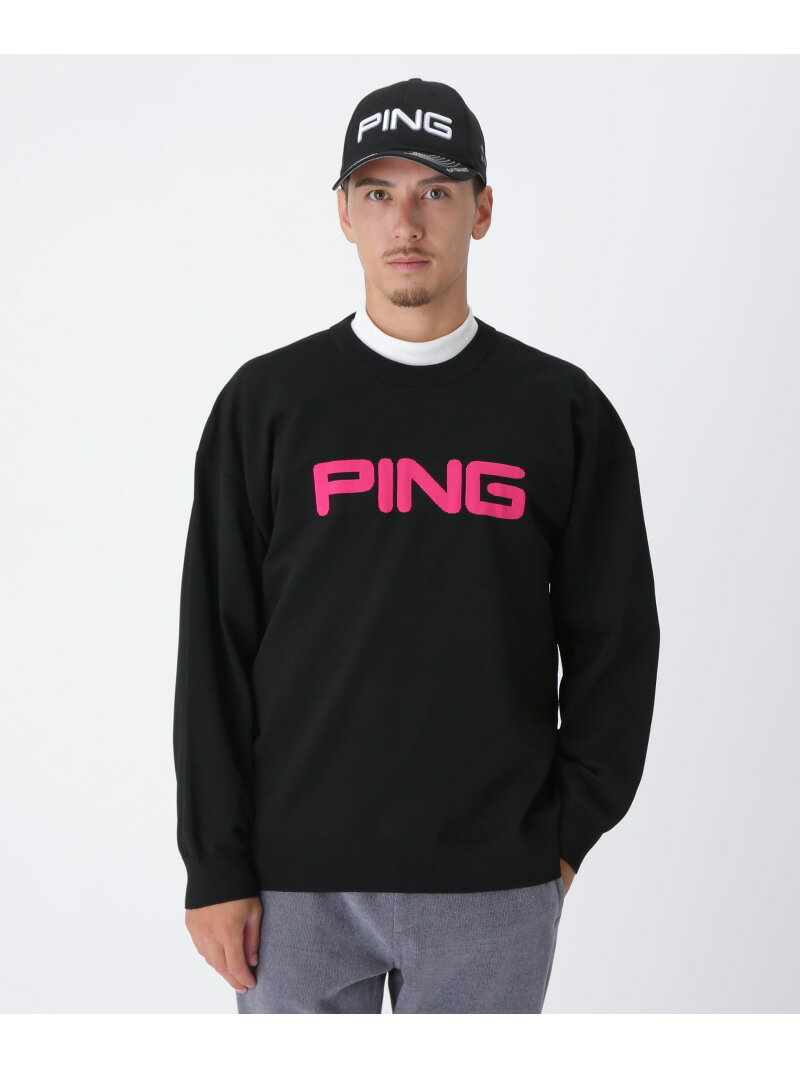 PING APPAREL 10カラークルーネックニットプルオーバー ＜NATIVE＞ (MENS) ピン アパレル トップス ニ..
