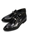 HIROKO KOSHINO HOMME HIROKO KOSHINO HOMME ユーチップスリッポンドレスシューズ マドラス シューズ・靴 スリッポン ブラ...