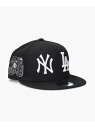 NEW ERA NEW ERA 950 NYY LAD 75TH / ニューエラ オーバーライド 帽子 キャップ ブラック ネイビー【送料無料】