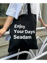 CIAOPANIC TYPY 【SEADAM】<UNISEX>メッセージプリントトートバッグ チャオパニックティピー バッグ トートバッグ ブラック ブルー グ...