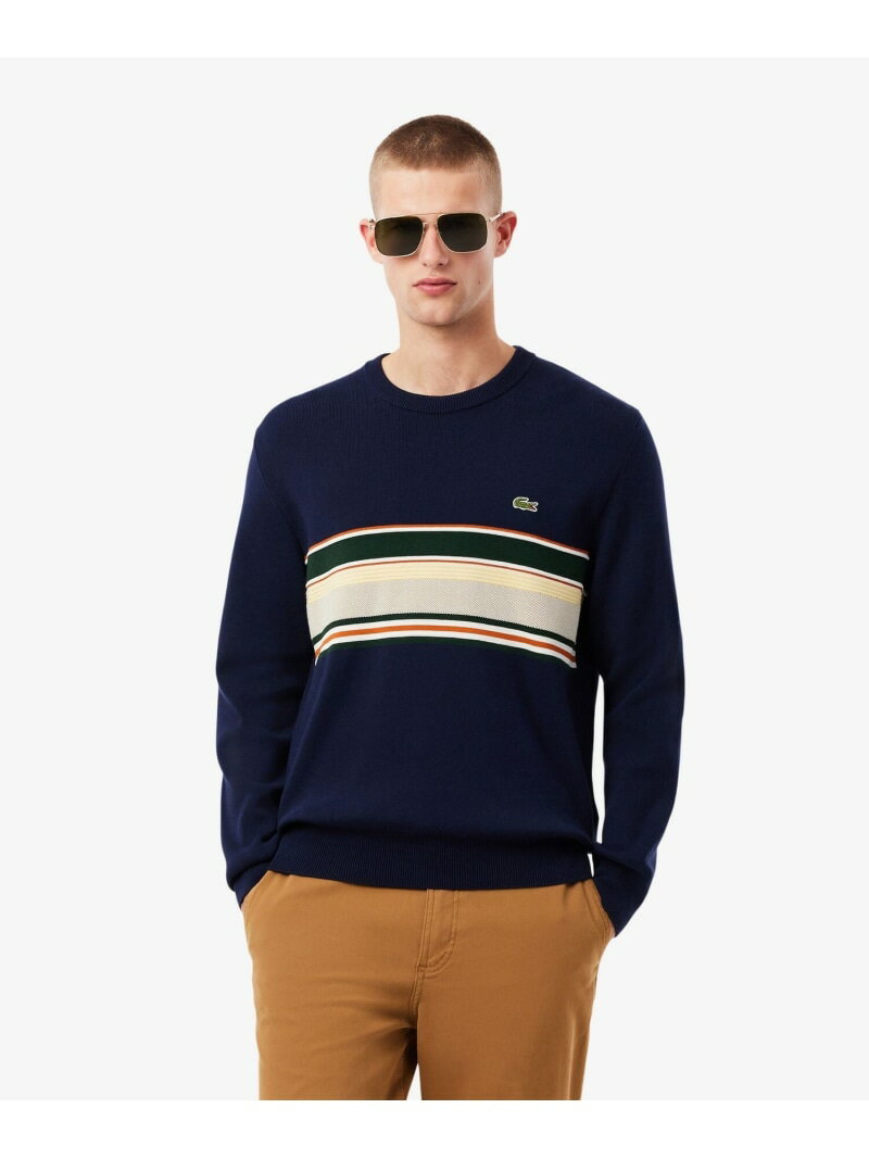 LACOSTE フレンチメイドパネルボーダ