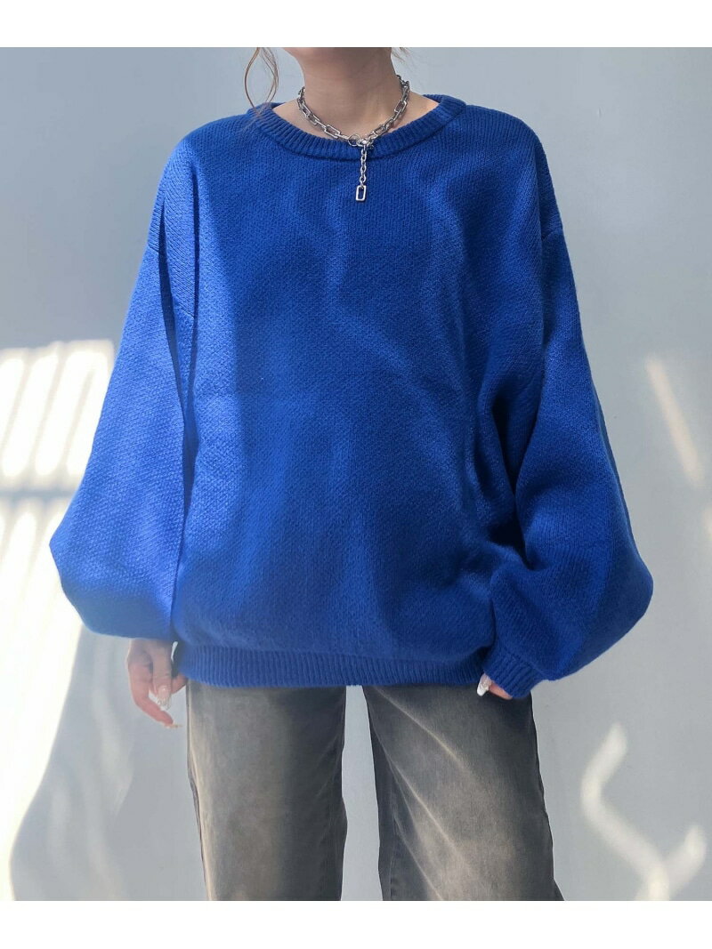 【SALE／28%OFF】AS KNOW AS plus ☆ゴマジャカード起毛ゆるりニットプルオーバー アズノゥアズプラス ..