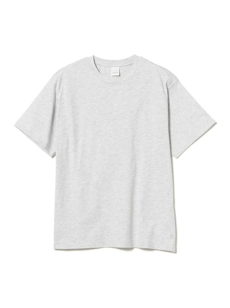 BEAMS 【別注】brankt / Short Sleeve Crew Neck T-shirt ビームス メン トップス カットソー・Tシャツ ホワイト ブラック グレー【送料無料】