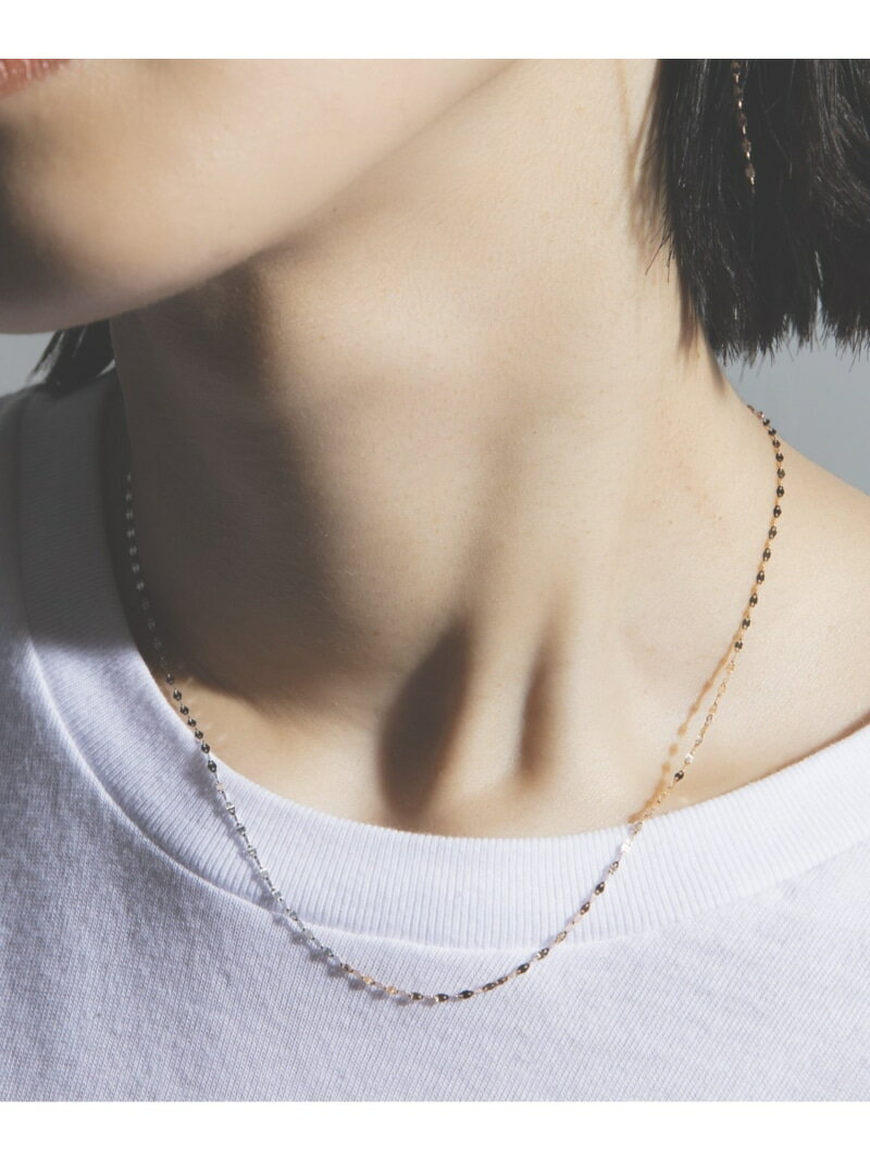 les bon bon les bon bon/(U)victoria double necklace セットアップセブン アクセサリー・腕時計 ネックレス ピンク【送料無料】