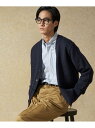 J.PRESS（ジェイプレス）【120th anniversary】British Pure Wool Regimental Cardigan■デザインヴィンテージのアイテムをモチーフに設計されたVネックカーディガン。デザインのアクセントとして前立ての裏側に布帛で作成されたレジメンタルストライプの生地が叩き付けられています。このレジメンタルストライプは膨大な資料の中から選定した正式な柄をモチーフに作成されています。また、ストライプも右下がり(アメリカンレジメンタル)になる様に付けられています。細部からもJ.PRESSとの親和性の高さを感じられます。■素材200年以上の伝統と経験を持つ地域で育てられた羊毛を古くからの技術を守り、紡績された持続可能で永続的な最高品質のブリティッシュウールです。ハッシュな風合いとスポンディッシュな編地が特徴です。※一部画像はサンプルを使用しているため、実際にお届けする商品と仕様やサイズが異なる場合がございます。※一部画像の商品はサンプルです。実際の商品と色味、仕様、加工、サイズ、素材等が若干異なる場合がございます。※照明の関係により、実際よりもやや明るく見える場合がございます。またパソコンなどの環境により、若干製品と画像のカラーが異なる場合もございます。予めご了承くださいませ。T:178C:83W:69H:90型番：KROVNZ0421-4-7 GN1776【採寸】サイズ着丈身幅肩幅そで丈M62.950.240.160.9L65.352.441.863.2XL65.753.142.063.5商品のサイズについて【商品詳細】中国素材：ネイビー系/グレー系：[本体]毛:100%[別布]ポリエステル:100%サイズ：L[L]、M[M]、XL[XL]【本体のみ】40℃まで手洗い可 塩素系漂白不可 タンブル乾燥不可 日陰平干し乾燥 アイロンは150℃まで 弱いドライクリーニング可 弱いウェットクリーニング可※画面上と実物では多少色具合が異なって見える場合もございます。ご了承ください。商品のカラーについて 【予約商品について】 ※「先行予約販売中」「予約販売中」をご注文の際は予約商品についてをご確認ください。■重要なお知らせ※ 当店では、ギフト配送サービス及びラッピングサービスを行っておりません。ご注文者様とお届け先が違う場合でも、タグ（値札）付「納品書 兼 返品連絡票」同梱の状態でお送り致しますのでご了承ください。 ラッピング・ギフト配送について※ 2点以上ご購入の場合、全ての商品が揃い次第一括でのお届けとなります。お届け予定日の異なる商品をお買い上げの場合はご注意下さい。お急ぎの商品がございましたら分けてご購入いただきますようお願い致します。発送について ※ 買い物カートに入れるだけでは在庫確保されませんのでお早めに購入手続きをしてください。当店では在庫を複数サイトで共有しているため、同時にご注文があった場合、売切れとなってしまう事がございます。お手数ですが、ご注文後に当店からお送りする「ご注文内容の確認メール」をご確認ください。ご注文の確定について ※ Rakuten Fashionの商品ページに記載しているメーカー希望小売価格は、楽天市場「商品価格ナビ」に登録されている価格に準じています。 商品の価格についてJ.PRESSJ.PRESSのカーディガントップスご注文・お届けについて発送ガイドラッピンググッズ3,980円以上送料無料ご利用ガイド