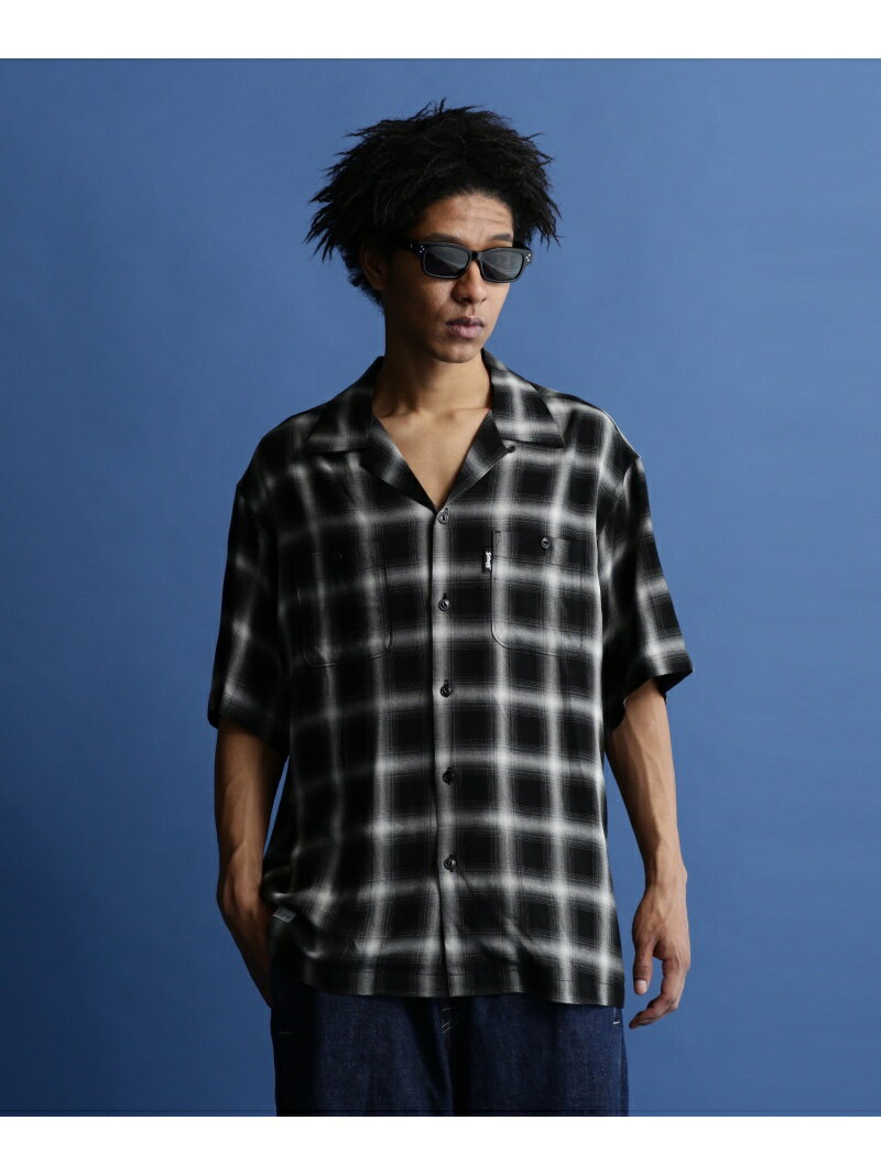 ySALE^30%OFFzSchott OMBRE PLAID SS SHIRT/Iu `FbN Vc Vbg gbvX VcEuEX ubN O[ u[yRBA_Ezyz