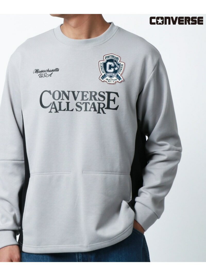 【SALE/34%OFF】CONVERSE CONVERSE コンバース トレーナー メンズ スウェット ワッペン 切替 スエット レディース ユニセックス マ...