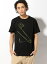 【SALE/60%OFF】nudie jeans nudie jeans/(M)Anders ヒーローインターナショナル マーケット プレイス カットソー Tシャツ ブラック【RBA_E】