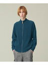 【SALE/30%OFF】J.PRESS 【WEB限定】畔編み フルジップカーディガン ジェイプレス トップス カーディガン ネイビー グレー グリーン【RBA...