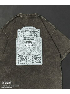 【SALE/40%OFF】CRAFT STANDARD BOUTIQUE PEANUTS/ピーナッツ ルーシーTEE クラフトスタンダードブティック トップス カットソー・Tシャツ グレー パープル【RBA_E】