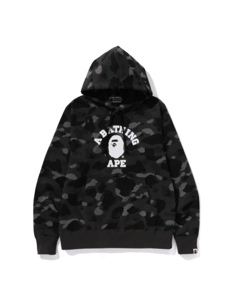 A BATHING APE COLOR CAMO COLLEGE PULLOVER HOODIE A xCVO GCv gbvX p[J[Et[fB[ ubN lCr[ p[v bhyz