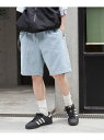 WEGO MEN'S リラックスイージーショーツ ウィゴー パンツ キュロット ホワイト ベージュ ブルー レッド ブラック グリーン グレー