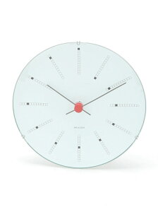 商品画像：Rakuten Fashion Menで人気のARNE JACOBSEN (U)ARNE JACOBSEN Wall Clock Bankers 210mm アルネ　ヤコブセン ファッショングッズ 腕時計 ホワイト【送料無料】