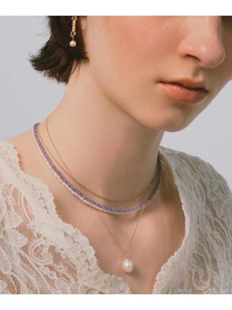 les bon bon les bon bon/(U)tanzanite choker セットアップセブン アクセサリー・腕時計 チョーカー ブルー【先行予約】*【送料無料】