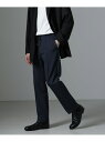 【SALE/30%OFF】NANO universe サイドリブストレッチイージーパンツ ナノユニバース パンツ その他のパンツ ブラック グレー ネイビー【R...