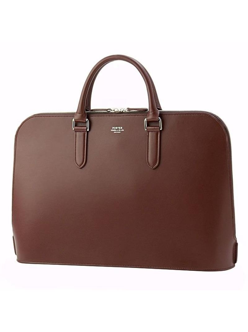 PORTER クレド ブリーフケース(L) ポーター バッグ ビジネスバッグ・ブリーフケース ブラウン ブラック..