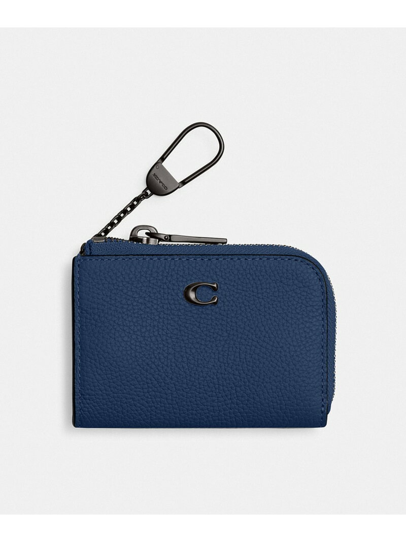 COACH 【公式】Lジップ キー ケース コーチ 財布・ポーチ・ケース その他の財布・ポーチ・ケース ブルー【送料無料】