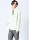 【SALE/50%OFF】m.f.editorial ふくれジャガード 長袖プルパーカー 【25SS】 メンズ アウター カットソー カジュアル ライトアウター...
