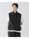 【SALE/20%OFF】BEAMS HEART MEN 撥水 ナイロンリップストップ ベスト ビームス ハート トップス ベスト・ジレ ブラック グレー【RB...