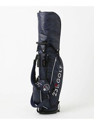 23区GOLF カモフラ キャディバッグ ニジュウサンクゴルフ スポーツ/水着【送料無料】