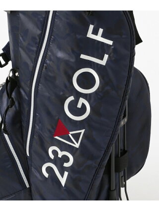 23区GOLF カモフラ キャディバッグ ニジュウサンクゴルフ スポーツ/水着【送料無料】