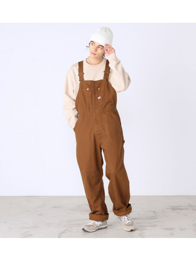 Lee Lee DUNGAREESオーバーオールパンツ/デニム セットアップ可【ユニセックス】 エドウインオンラインモール オールインワン・オーバーオール オーバーオール・サロペット ブラック ホワイト ブルー ブラウン【送料無料】