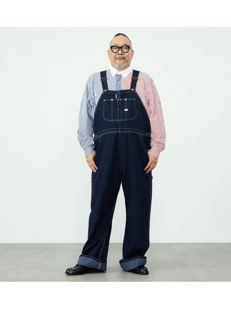 Lee Lee DUNGAREES オーバーオール/デニム セットアップ可【大きいサイズ】 エドウインオンラインモール オールインワン・オーバーオール オーバーオール・サロペット ブルー【送料無料】