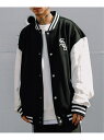 【SALE／50 OFF】Subciety Subciety/(U)SWEAT STADIUM JKT サブサエティ ジャケット アウター スタジャン スカジャン ブラック カーキ イエロー ネイビー【RBA_E】【送料無料】