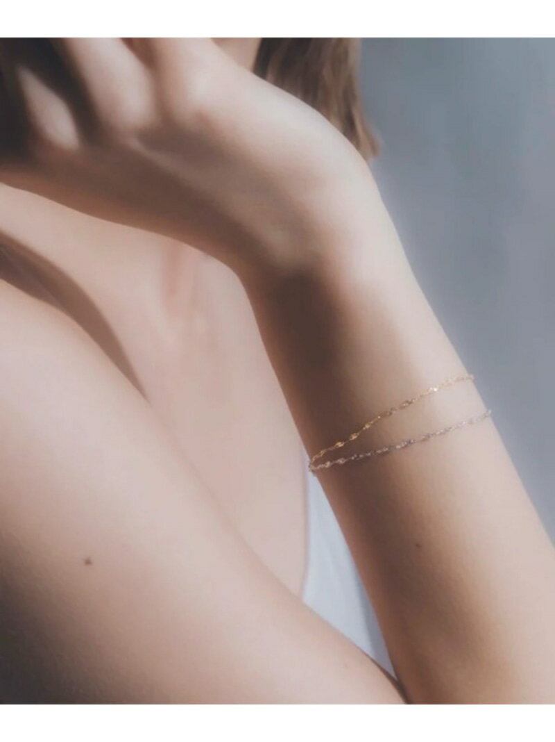 les bon bon les bon bon/(U)sunlight bracelet white gold セットアップセブン アクセサリー・腕時計 ブレスレット・バングル シルバー【送料無料】