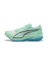 PUMA メンズ ディヴィエイト ニトロ エリート 3 ランニングシューズ プーマ シューズ・靴 スニーカー グリーン【送料無料】