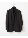 【SALE/50%OFF】MICHEL KLEIN HOMME 【セットアップ】ジャガードコンバーチブルジャケット ミッシェルクランオム ジャケット・アウター テーラードジャケット・ブレザー ブラック【RBA_E】【送料無料】