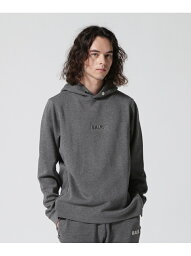 B'2nd BALR.(ボーラー)Q-SERIES STRAIGHT CLASSIC HOODIE ビーセカンド トップス パーカー・フーディー グレー ブラック【送料無料】