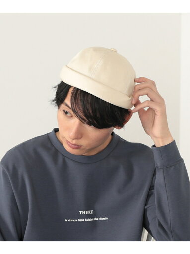BEAMS HEART MEN BEAMS HEART / コットンツイル ロールキャップ ビームス ハート 帽子 キャップ ホワイト ブラック ベージュ BEAMS HEART MEN BEAMS HEART / コットンツイル ロールキャップ ビームス ハート 帽子 キャップ ホワイト ブラック ベージュ