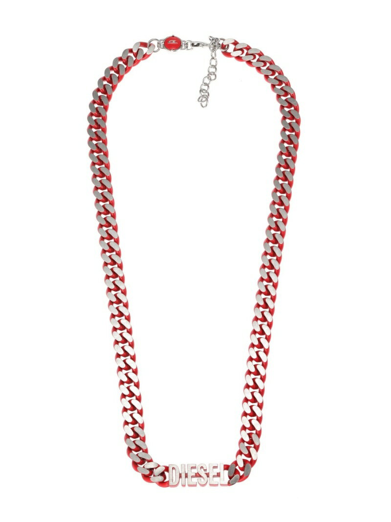 DIESEL DIESEL/(M)NECKLACE DX1416040 ウォッチステーションインターナショナル アクセサリー・腕時計 ネックレス レッド【送料無料】