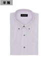 BRICK HOUSE by Tokyo Shirts ボタンダウン 半袖 形態安定 ワイシャツ BM01I202AN46B1A-04 トーキョーシャツ スーツ...