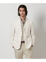 【SALE/30%OFF】UNITED ARROWS ワッシャー シングル 2ボタンジャケット ユナイテッドアローズ ジャケット・アウター テーラードジャケット・ブレザー ホワイト【RBA_E】【送料無料】