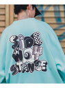 【SALE/18%OFF】SIDEWAY STANCE SIDEWAY STANCE サイドウェイスタンス グラフィティ 裏毛スウェット トレーナー インプローブス トップス スウェット・トレーナー グレー ホワイト ブラック ブルー【RBA_E】【送料無料】
