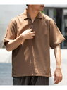 【SALE/20%OFF】URBAN RESEARCH ROSSO 『WEB限定』『セットアップ対応』パナマ風スキッパーシャツ アーバンリサーチロッソ トップス...