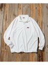 NANGA 別注 neo-PRO スピンドル ワンポイントロゴ ロングスリーブポロシャツ/日本製/遮熱/UVカット/吸水速乾 25AW フリークスストア トップス ポロシャツ ブラウン ホワイト グレー ブラック【送料無料】