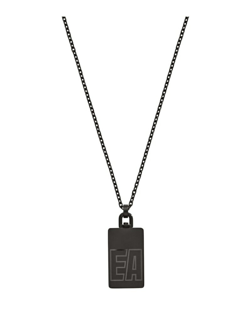 アルマーニ 【SALE／30%OFF】EMPORIO ARMANI EMPORIO ARMANI/(M)NECKLACE EGS2677001 ウォッチステーションインターナショナル アクセサリー・腕時計 ネックレス ブラック【RBA_E】【送料無料】